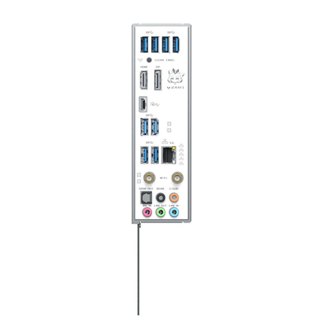 Maxsun MS-icraft B860M Cross Pro Socket 1851 bundkort (hvid, RAID, 5 GB-LAN, WLAN, BT, lyd, µATX)
