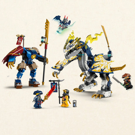 Lego ninjago 71843 rogue's mech drage rider