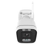 Foscam v8p, 4k 8mp dual-band wifi sikkerhedskamera (hvid, med lyd- og lysalarm)