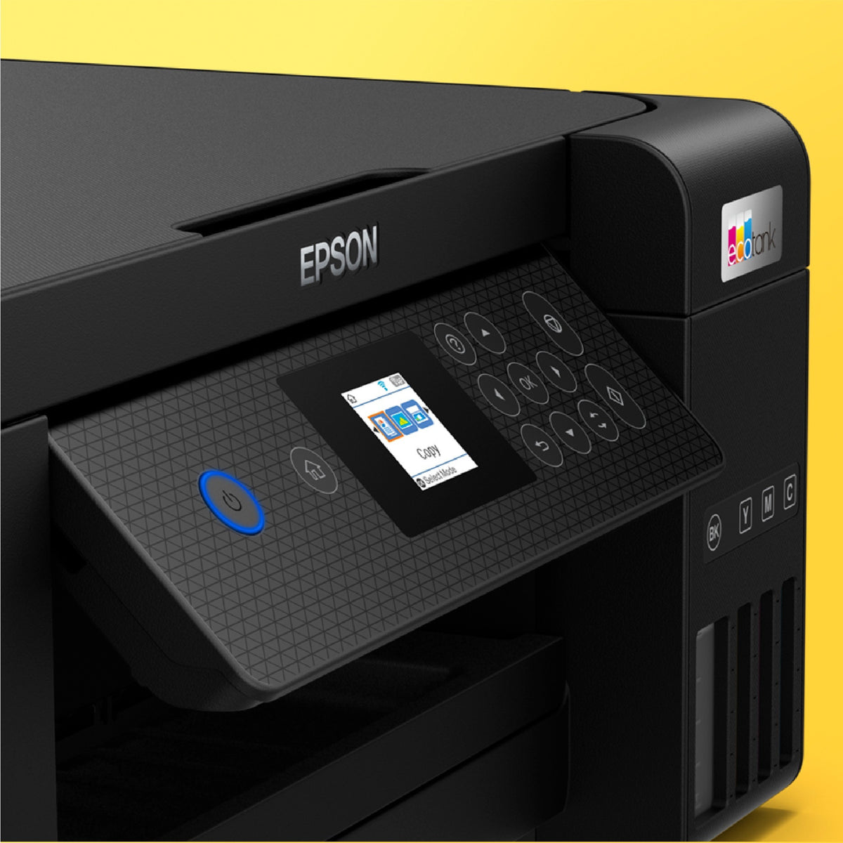 Epson ecotank et-2850 a4 multifunktions wi-fi-printer med blækbeholder alt-i-én inkjetprinter (sort, scan, kopi, wi-fi, inklusive op til 3 års blæk)
