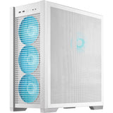 Asus tuf gaming gt302 argb midi tårnhus (hvid | 2x usb-a | 1x usb-c | rgb | hærdet glas)