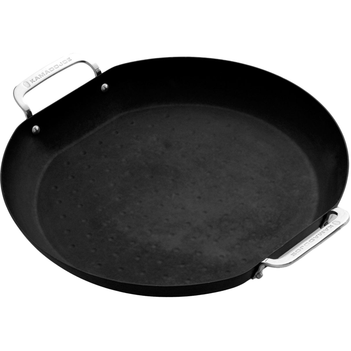 Kamado joe carbon steel paella pande stegepande