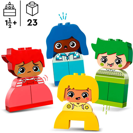 Lego Duplo - følelser og følelser byggelegetøj (10415)