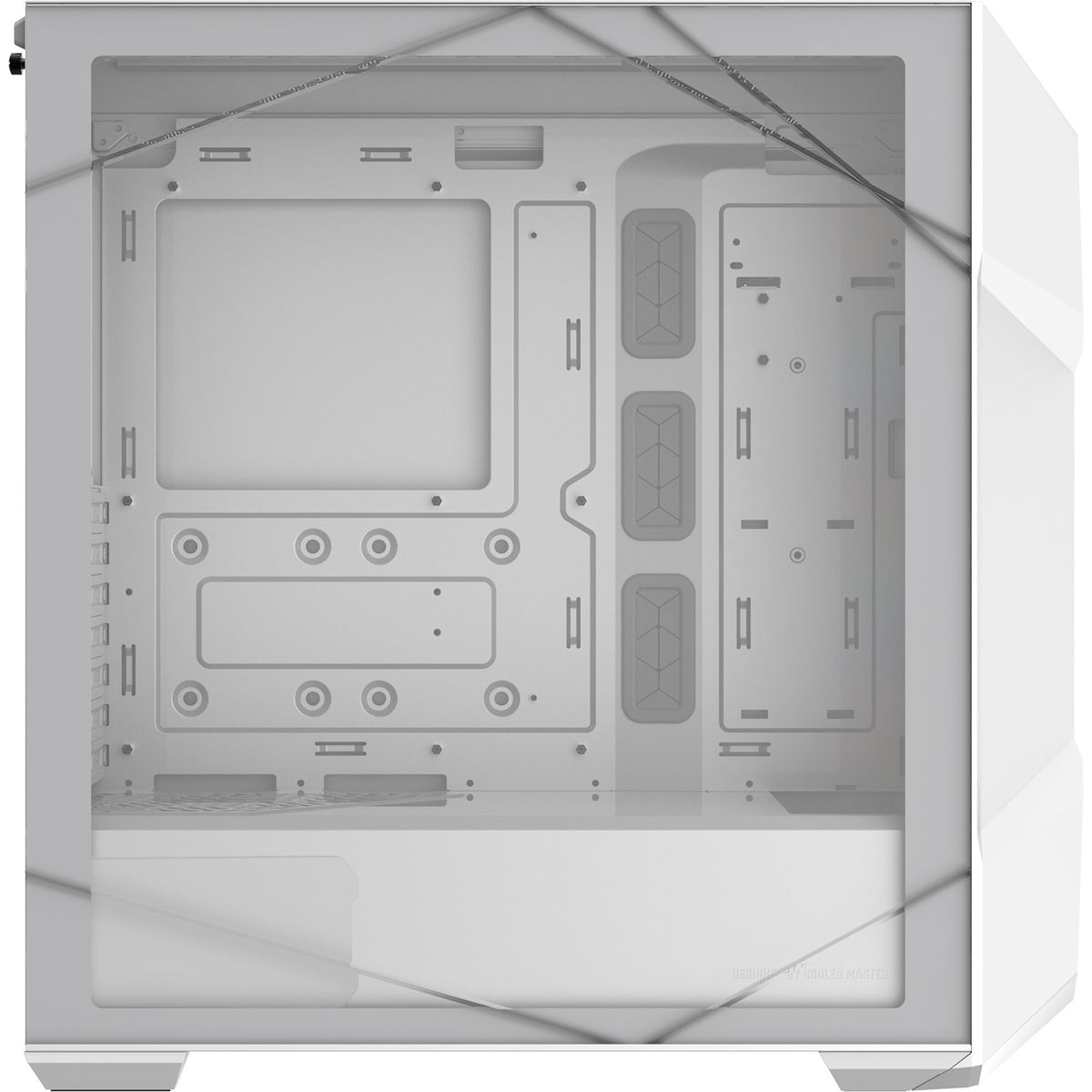 Cooler Master Masterbox TD500 Mesh V2 Midi Tower-hus (hvid | 2x USB-A | 1x USB-C | RGB | hærdet glas)