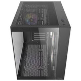 Antec cx800 argb midi tårnhus (sort | 2x usb-a | hærdet glas)