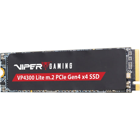 Patriot VP4300 Lite 1 TB SSD (sort, PCIe 4.0 x4, NVME 2.0, M.2 2280)