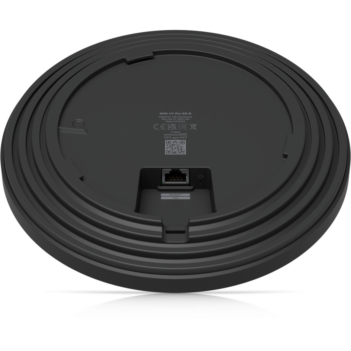 Ubiquiti unifi u7 pro xg adgangspunkt (sort, poe+ (30 watt))