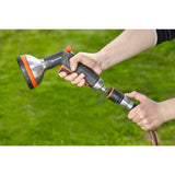 Gardena premium vandstop 13 mm (1 2 ) – 15 mm (5 8 ) slangetilslutning (grå sølv, 18253-20)