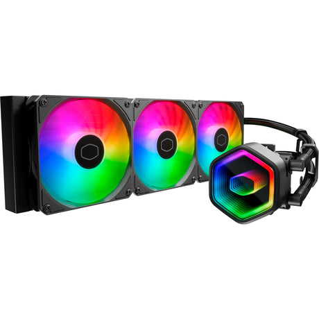 Cooler Master MasterLiquid 360 Core II ARGB vandkøling (sort, 4-pin PWM blæserstik)