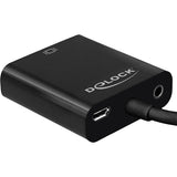 Delock micro HDMI til VGA adapter (sort, 0,17 meter)
