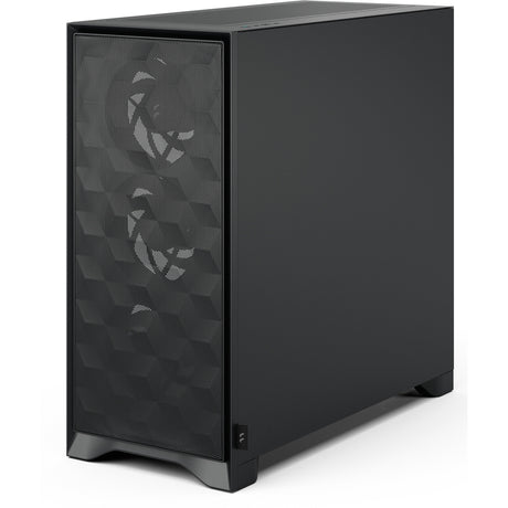 Fractal design pop 2 air midi tower behuizing (zwart | 1x usb-a | 1x usb-c | tempered glass)