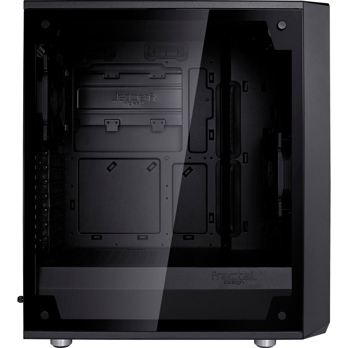 Fractal design meshify c midi tårnhus (sort | 2x USB-A | hærdet glas)