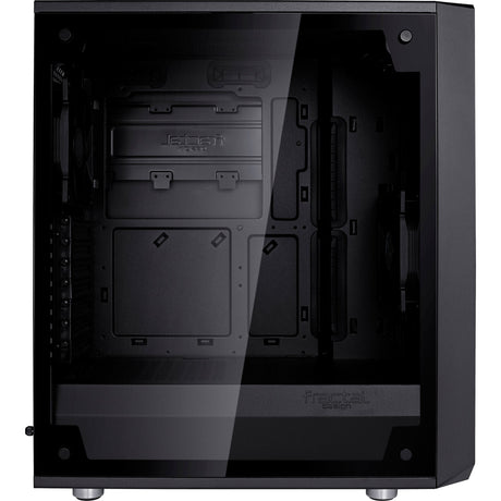 Fractal design meshify c midi tårnhus (sort | 2x USB-A | hærdet glas)