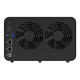 Terramaster F6-424 NAS (sort, 2x 2,5 GBE, HDMI, USB)