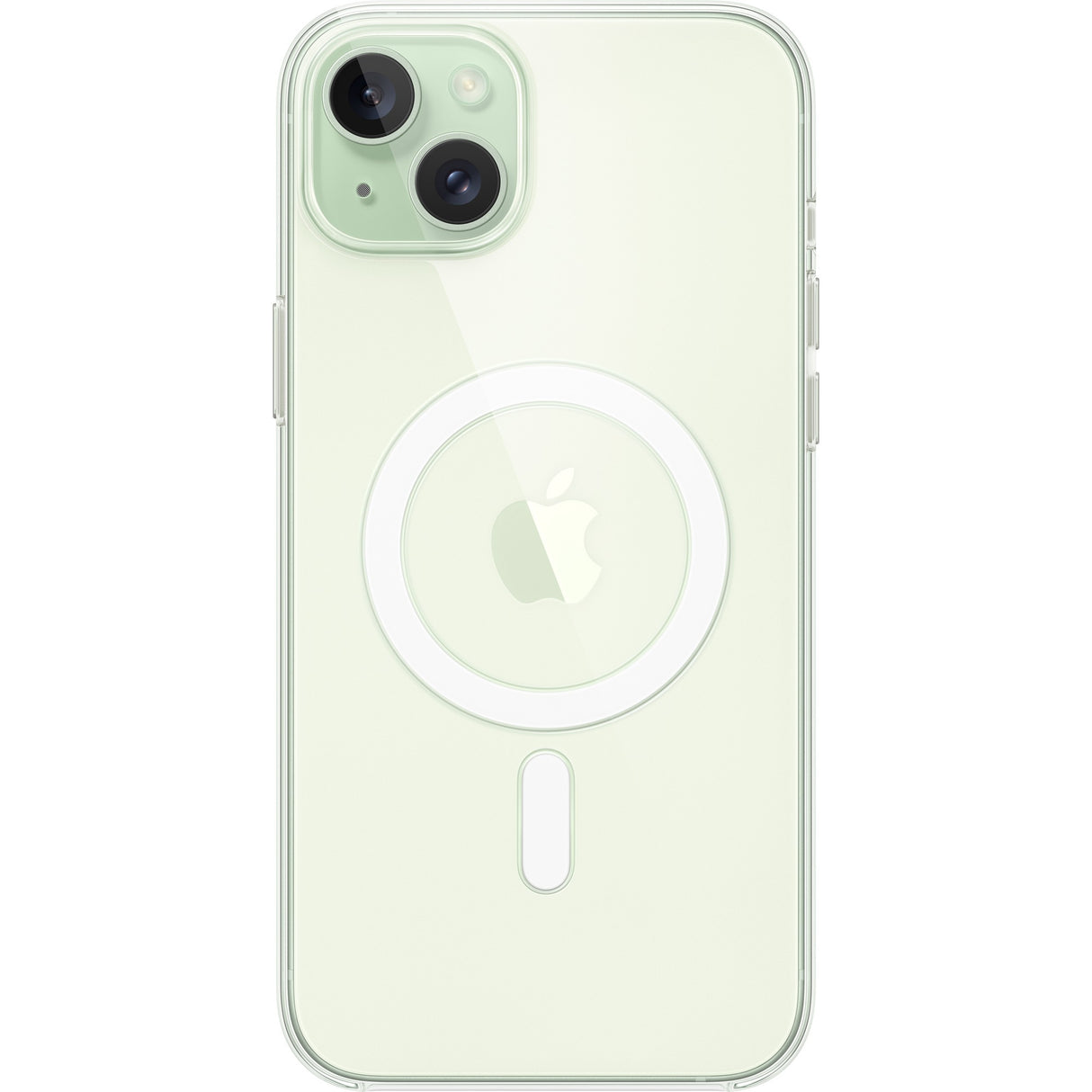 Apple gennemsigtigt etui med magsafe til iPhone 15 plus telefonetui (gennemsigtig)