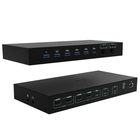 I-tec USB-C KVM Dock Pro dockingstation (sort)