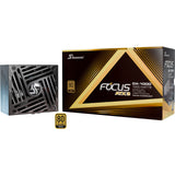 Seasonic Focus GX-1000-V4 ATX3.1 Modulær 1000 watt strømforsyning (sort, 1x 12VHPWR, 3x PCIe)
