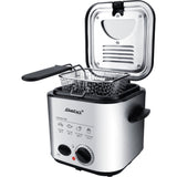 Steba df95f - minifriture fondue frituregryde (rustfrit stål sort, 1,25 liter)