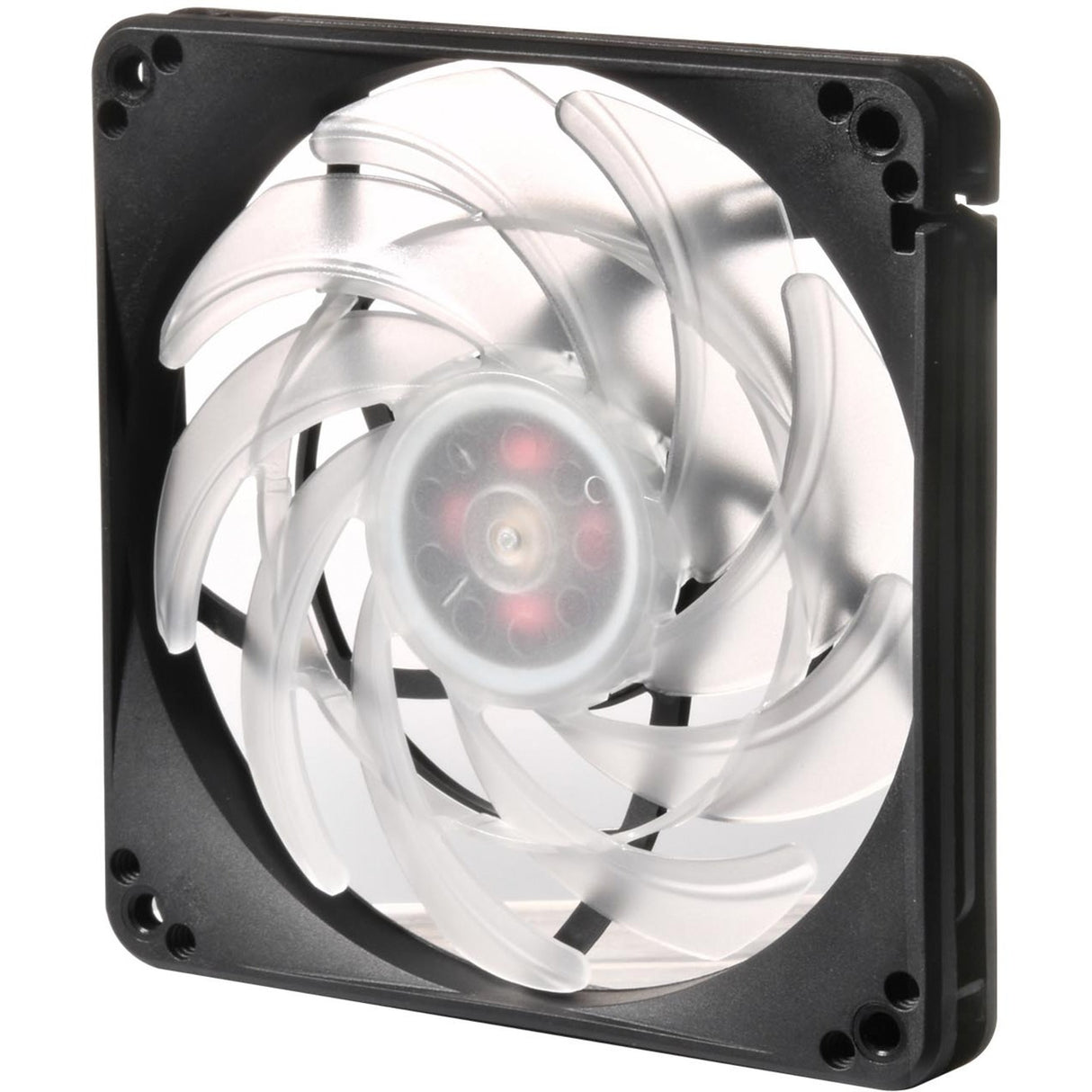 Silverstone sst-fw124-argb 120x120x15 kabinet blæser (sort, 120 x 120 x 15 mm, pwm)