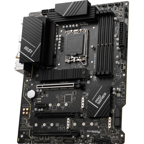 Msi Pro Z790-P WiFi Socket 1700 bundkort (sort, RAID, 2,5 GB-LAN, WiFi 6e, BT, lyd, ATX)