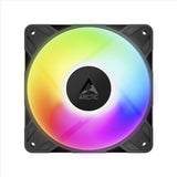 Arctic p12 pro a-rgb kabinet blæser (sort, 120 x 120 x 25 mm, pwm)