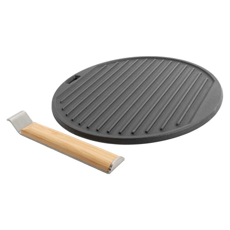 Barbecook støbejernsplancha til fleksible system luca grillplade (30 cm, dobbeltsidet)