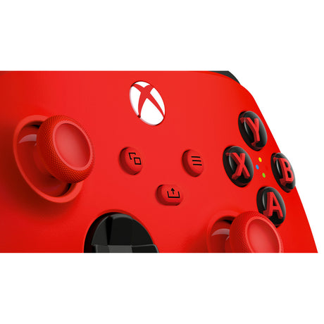 Microsoft xbox trådløs controller - pulsrød (rød, bluetooth)