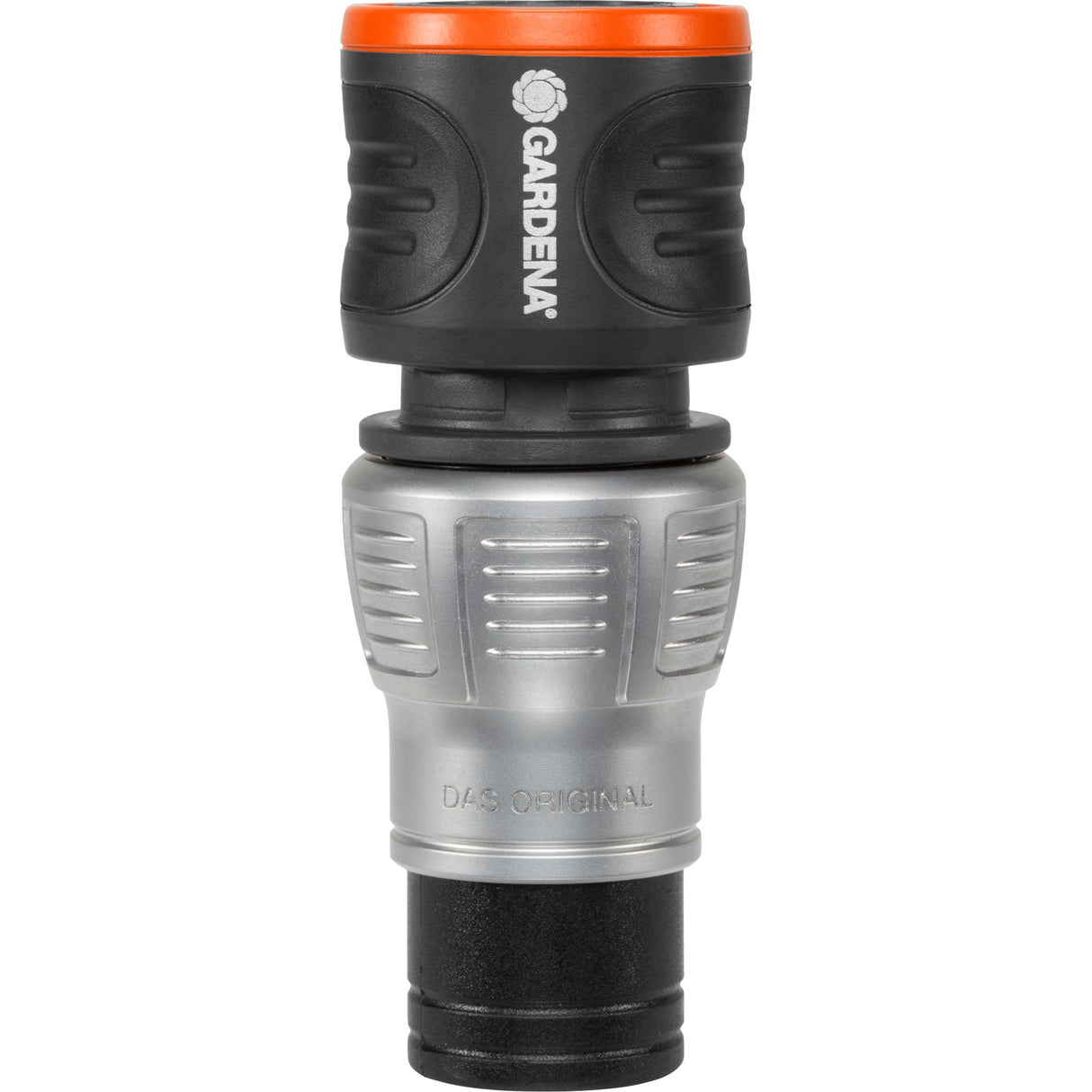 Gardena premium vandstop 13 mm (1 2 ) – 15 mm (5 8 ) slangetilslutning (grå sølv, 18253-20)