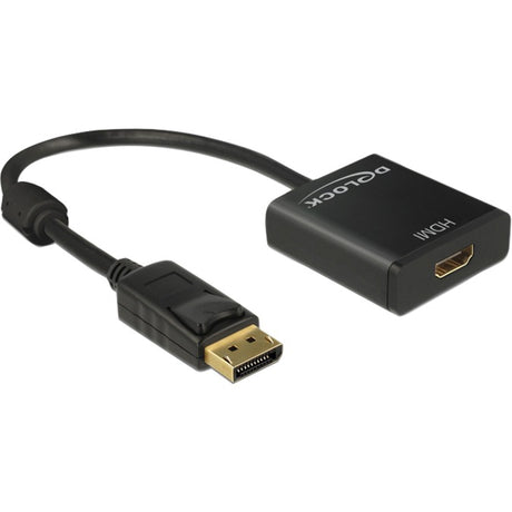 Delock displayport > HDMI-adapter (sort, 0,2 meter)
