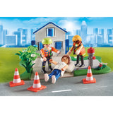 Playmobil figurer - mine figurer: byggelegetøj til redningsmission (70980)