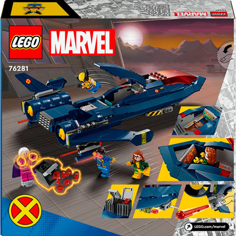 Lego marvel - x-men x-jet byggelegetøj (76281)