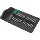 Wera kraftform kompakt 60 kk, 17-delt topnøgle (sort grøn, bits med kuglehoved)
