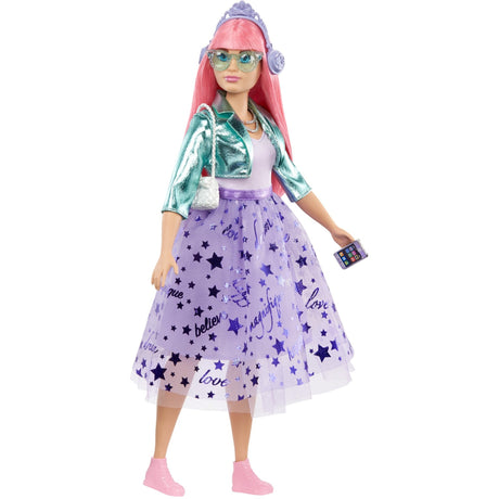 Barbie prinsesse eventyr - tusindfryd dukke