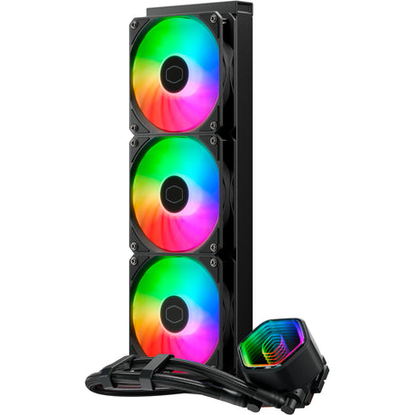 Cooler Master MasterLiquid 360 Core II ARGB vandkøling (sort, 4-pin PWM blæserstik)