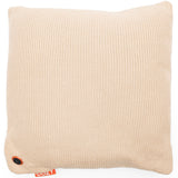 Hyggelig ustrikket 45 x 45 cm trådløs varmepude (lys beige, powerbank 5000 mah)