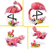 Lego ® creator 3i1 vilde dyr: pink flamingo sæt - 31170