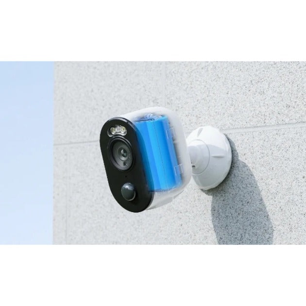 Reolink hub 1 med 2x argus series b310 sikkerhedskamera (hvid, 3 mp | wlan | farve nattesyn)