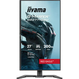 Iiyama G-Master Red Eagle GB2771QSU-B1 27 gaming-skærm (sort, 2x HDMI, DisplayPort, 2x USB-A, 2x USB-C, 200 Hz)