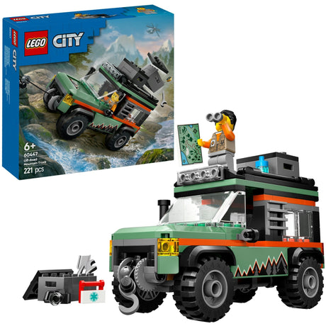 Lego city 60447 4x4 terrængående køretøj til bjergene
