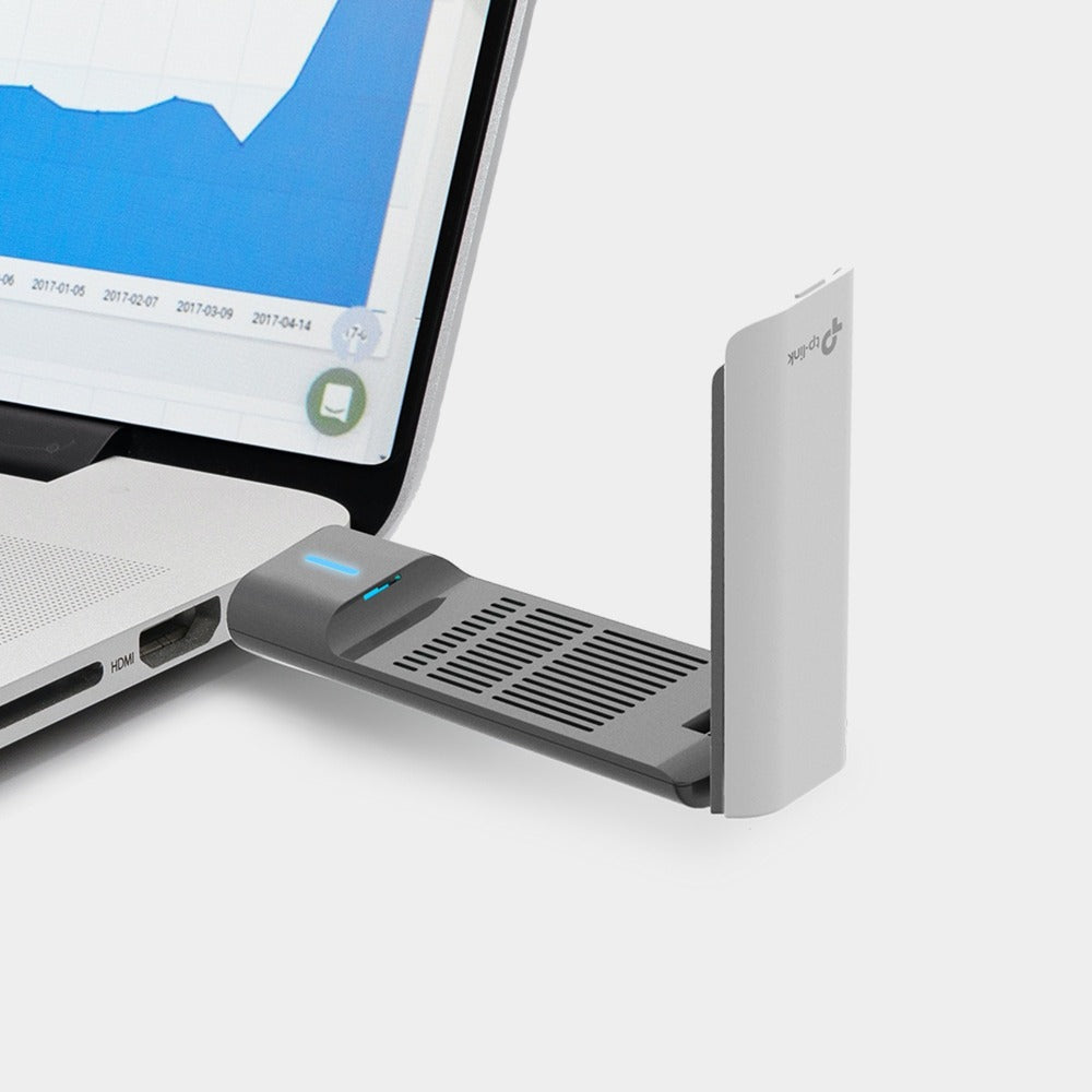Tp-link archer tx20uh wlan adapter (grå)