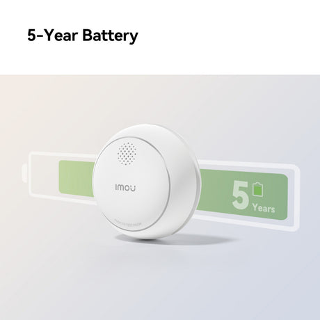 Imou smart røgdetektor - zsm1 bundle (hvid, 3 styk + zg2s smart gateway, zigbee)