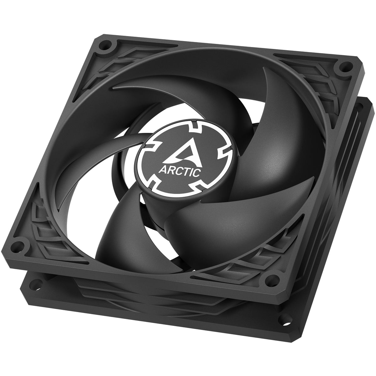 Arctic p9 silent case ventilator (sort, 92 x 92 x 25 mm)