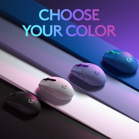 Logitech g305 lightspeed trådløs gamingmus (hvid, 200 – 12.000 dpi)
