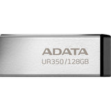 Adata ur350 128 GB USB-stick (nikkelsort, USB-A 3.2 gen 1 (5 GBit s))