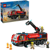 Lego city - byggelegetøj til lufthavnsbrandbil (60499)