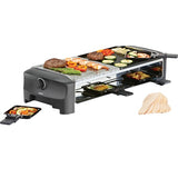 Princess raclette 8 stengrill fest gourmet sæt (grå sort)