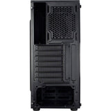 Inter-tech T-11 Televen midi tårnhus (sort | 3x USB-A | vindue)