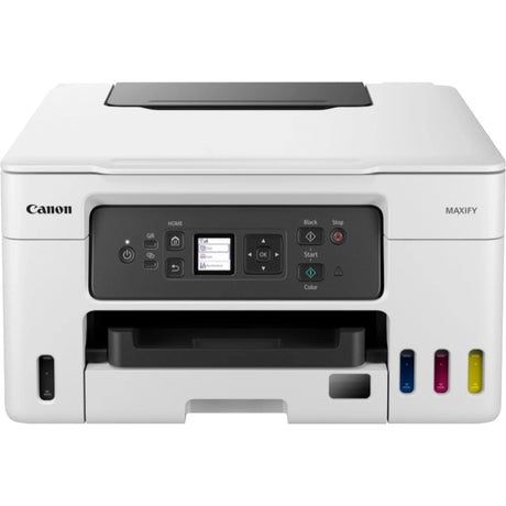 Canon maxify gx3050 alt-i-en inkjetprinter (hvid, scan, kopi, wi-fi)