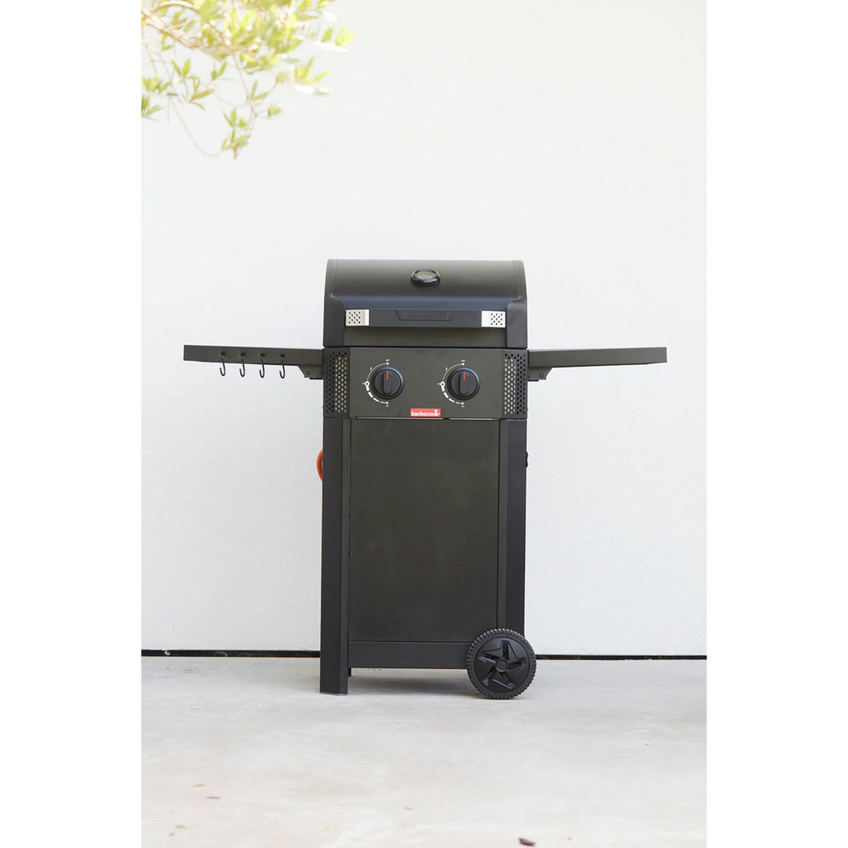 Barbecook luca 210 gasgrill med sideborde (sort)