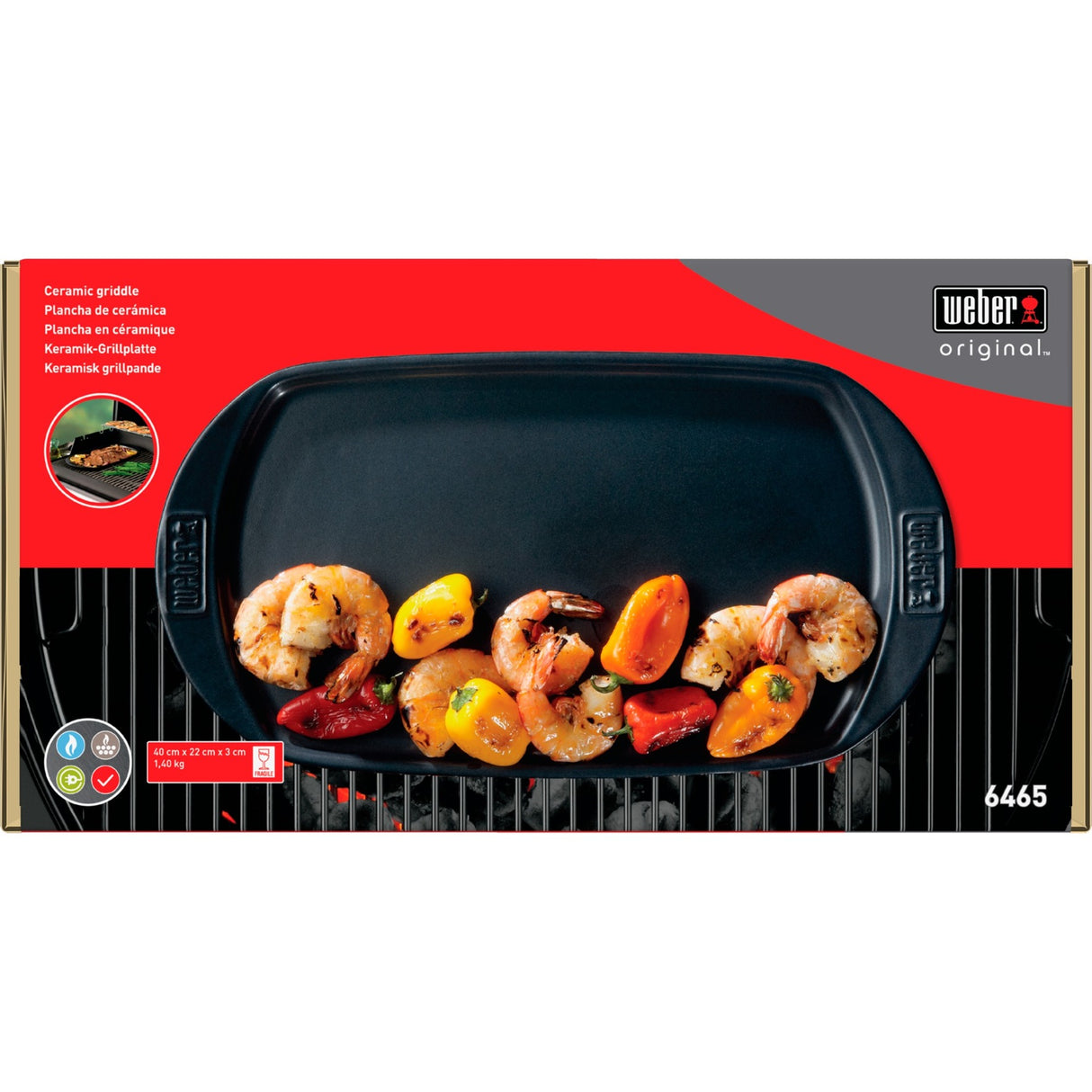 Weber® keramisk bageplade